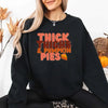 Thick Thighs and Pumpkin Pies Fall Vibes Sweatshirt by Adorb Custom Tees