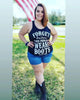 This Princess Wears Boots Tank Top by Luckless Outfitters