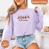 Tis The Season Comfort Colors Long Sleeve Christmas Shirt by Adorb Custom Tees
