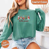 Tis The Season Comfort Colors Long Sleeve Christmas Shirt by Adorb Custom Tees