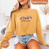 Tis The Season Comfort Colors Long Sleeve Christmas Shirt by Adorb Custom Tees