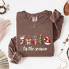 Tis The Season Comfort Colors Long Sleeve Christmas Shirt by Adorb Custom Tees