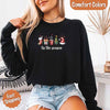 Tis The Season Comfort Colors Long Sleeve Christmas Shirt by Adorb Custom Tees