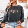 Tis The Season Comfort Colors Long Sleeve Christmas Shirt by Adorb Custom Tees