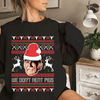 Tombstone 'We Don't Rent Pigs' Ugly Sweatshirt by Dog Mom Hat