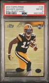 Graded 2014 Topps Prime Davante Adams #136 Ball In Left Hand Rookie RC Football Card PSA 8 Near Mint