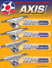 Tracker Axis Bill Danforth 161mm Skateboard Trucks