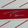 Framed Autographed/Signed Trea Turner 35x39 Philadelphia Pinstripe Baseball Jersey Beckett BAS COA