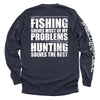 Fishing Solves Most Of My Problems by Shield Republic