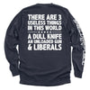 There Are 3 Useless Things In This World by Shield Republic