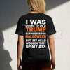 Trump Supporter Halloween Costume T-Shirt – Funny Anti-Trump Political Satire Tee