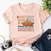 Turkey Gravy Beans & Rolls Shirt – Funny Thanksgiving Casserole Tee by Adorb Custom Tees