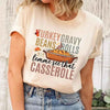 Turkey Gravy Beans & Rolls Shirt – Funny Thanksgiving Casserole Tee by Adorb Custom Tees