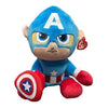 Ty Marvel Beanie Babies: Captain America Floppy (Medium) by Little Shop of Magic