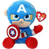 Ty Marvel Beanie Babies: Captain America Floppy (Small) by Little Shop of Magic