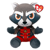 Ty Marvel Beanie Babies: Rocket (Small) by Little Shop of Magic