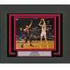 Framed Autographed/Signed Tyler Herro Miami Heat 16x20 Basketball Photo JSA COA