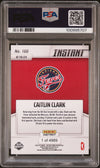 Graded 2024 Panini Instant WNBA Caitlin Clark #166 Rookie RC Basketball Card PSA 9 Mint