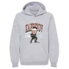 Kirill Kaprizov Minnesota Cartoon Santa Hat WHT by 500 LEVEL