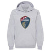 North Carolina Courage Vintage Primary Logo WHT by 500 LEVEL