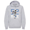Khalil Mack Los Angeles C Bold Number WHT by 500 LEVEL