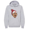 Patrick Mahomes Kansas City Portrait Santa Hat WHT by 500 LEVEL