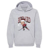 Connor Bedard Chicago Cartoon Santa Hat WHT by 500 LEVEL
