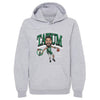 Jayson Tatum Boston Celtics Cartoon WHT by 500 LEVEL