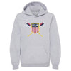 USRowing Emblem WHT by 500 LEVEL