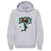 Jaylen Brown Boston Celtics Cartoon WHT by 500 LEVEL