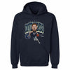 Donte DiVincenzo Minnesota Timberwolves Cartoon NBA WHT by 500 LEVEL