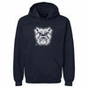 Butler Bulldogs Bulldog Vintage Logo WHT by 500 LEVEL