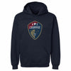 North Carolina Courage Vintage Primary Logo WHT by 500 LEVEL