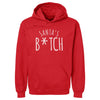 Christmas Santa's B-tch WHT by 500 LEVEL