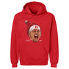 Patrick Mahomes Kansas City Portrait Santa Hat WHT by 500 LEVEL