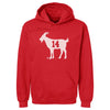 Cincinnati Baseball GOAT 14 WHT by 500 LEVEL