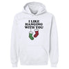 Christmas I Like Hanging With You Stockings by 500 LEVEL