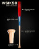 WSIK58 IAN KINSLER USA PRO SIGNATURE MAPLE WOOD BAT