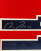 Framed Autographed/Signed Jose Ramirez 35x39 Cleveland Red Baseball Jersey JSA COA by Hall of Fame Sports Memorabilia
