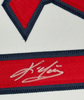 Framed Autographed/Signed Kevin Youkilis 35x39 Boston White Baseball Jersey JSA COA by Hall of Fame Sports Memorabilia