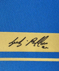 Framed Autographed/Signed Gianluigi Buffon 35x39 Italy Blue Soccer Futbol Jersey Beckett BAS COA by Hall of Fame Sports Memorabilia