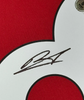 Framed Autographed/Signed Bruno Fernandes 35x39 Manchester United Red Soccer Jersey Beckett BAS COA by Hall of Fame Sports Memorabilia