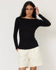 Lane Boatneck Top by Artless Forever