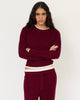 Tove Layered Cashmere Crewneck by Artless Forever