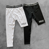 Single-Leg Compression Tights - Right - Black by Bigger Than Basketball