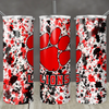 Minerva Lions paw 20 oz tumbler (finished product) CAN BE PERSONLAIZED! by Madness & Mayhem LLC