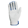 Resilient Championship Fastpitch Batting gloves - White and Royal Blue