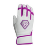 Resilient Championship Fastpitch Batting gloves - White and Purple