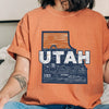 Utah State Vintage Shirt by EnjoyMyDesign LLC