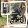 3 Wheels Pet Stroller for Small Dogs and Medium Dogs by Furr Baby Gifts